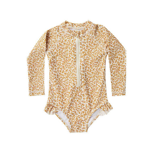 Rylee and Cru Rashguard One-Piece | Marigold