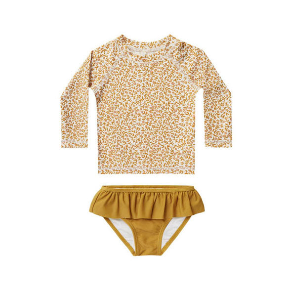 Rylee and Cru Rashguard Girls Set | Marigold