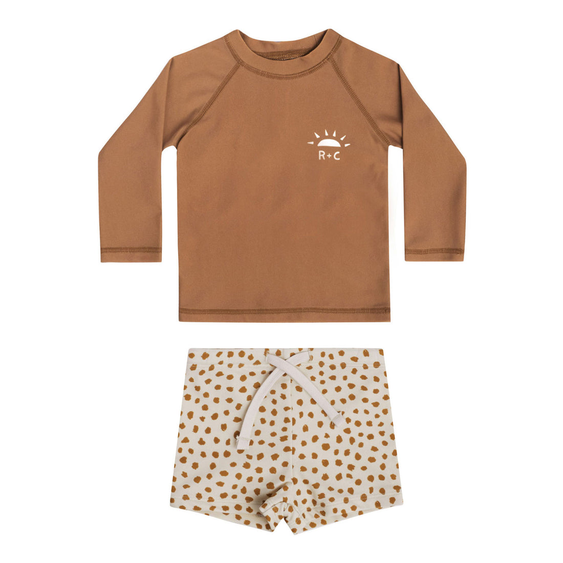 Rylee and Cru Spots Rash Guard Boy Set Ladida