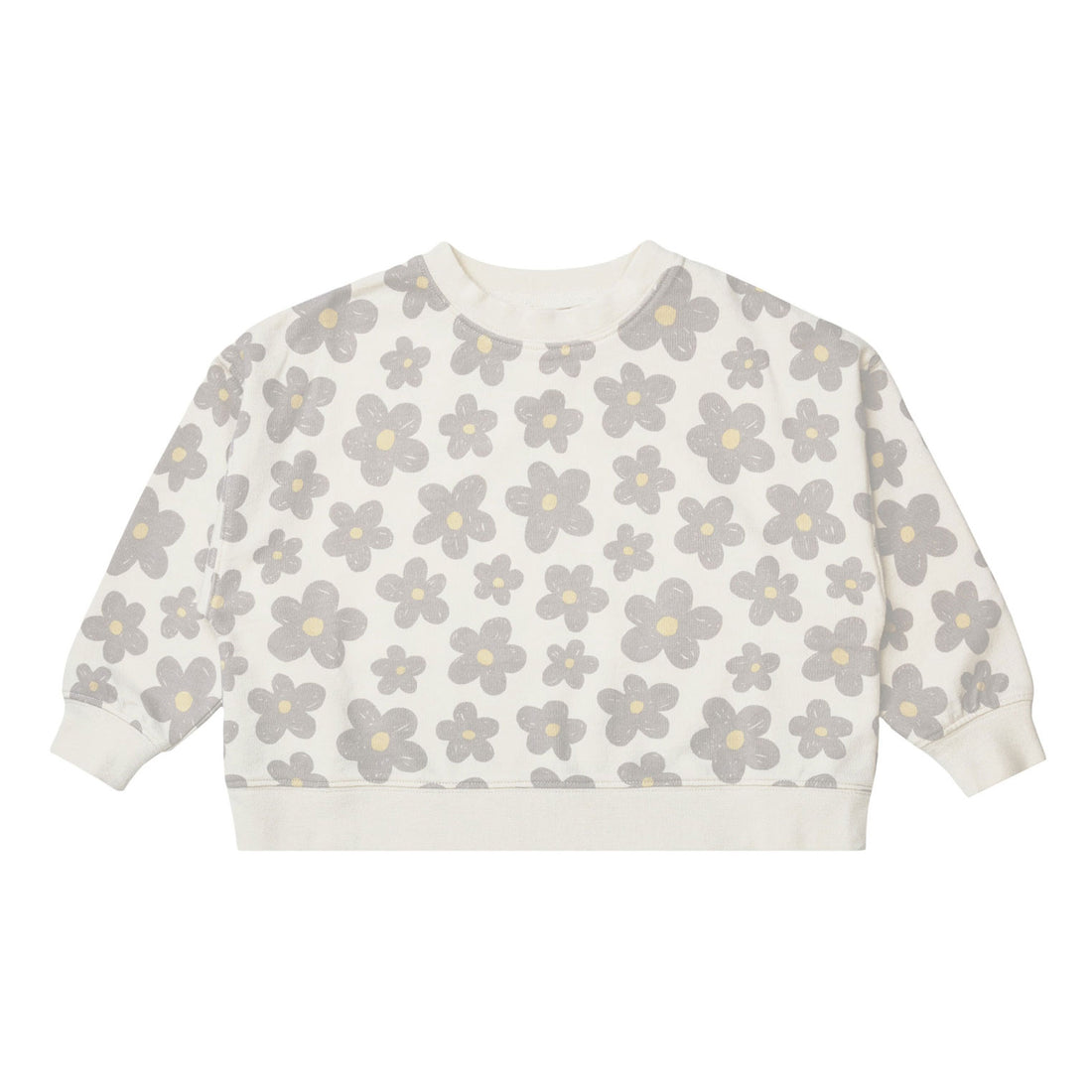 Rylee and Cru Retro Floral Boxy Pullover