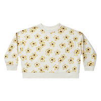 Rylee and Cru Boxy Pullover || Daisy