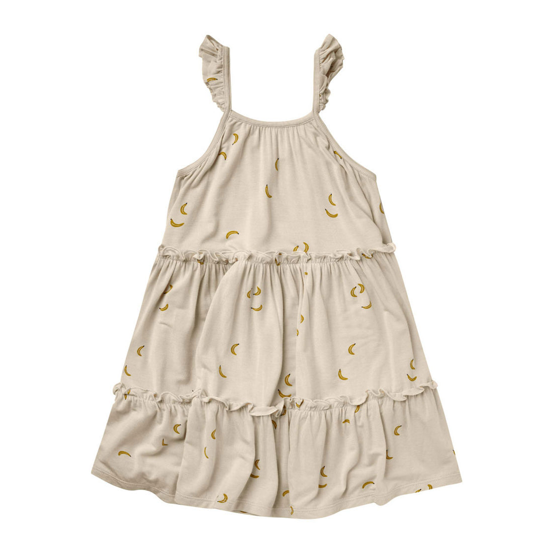 Rylee and Cru  Bananas Tiered Mini Dress