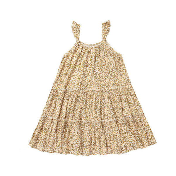 Rylee and Cru Tiered Mini Dress | Marigold