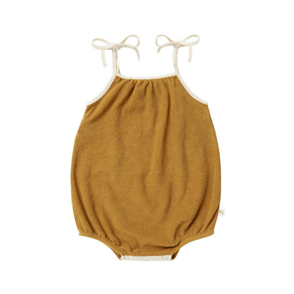 Rylee and Cru Terry Nala Romper | Gold
