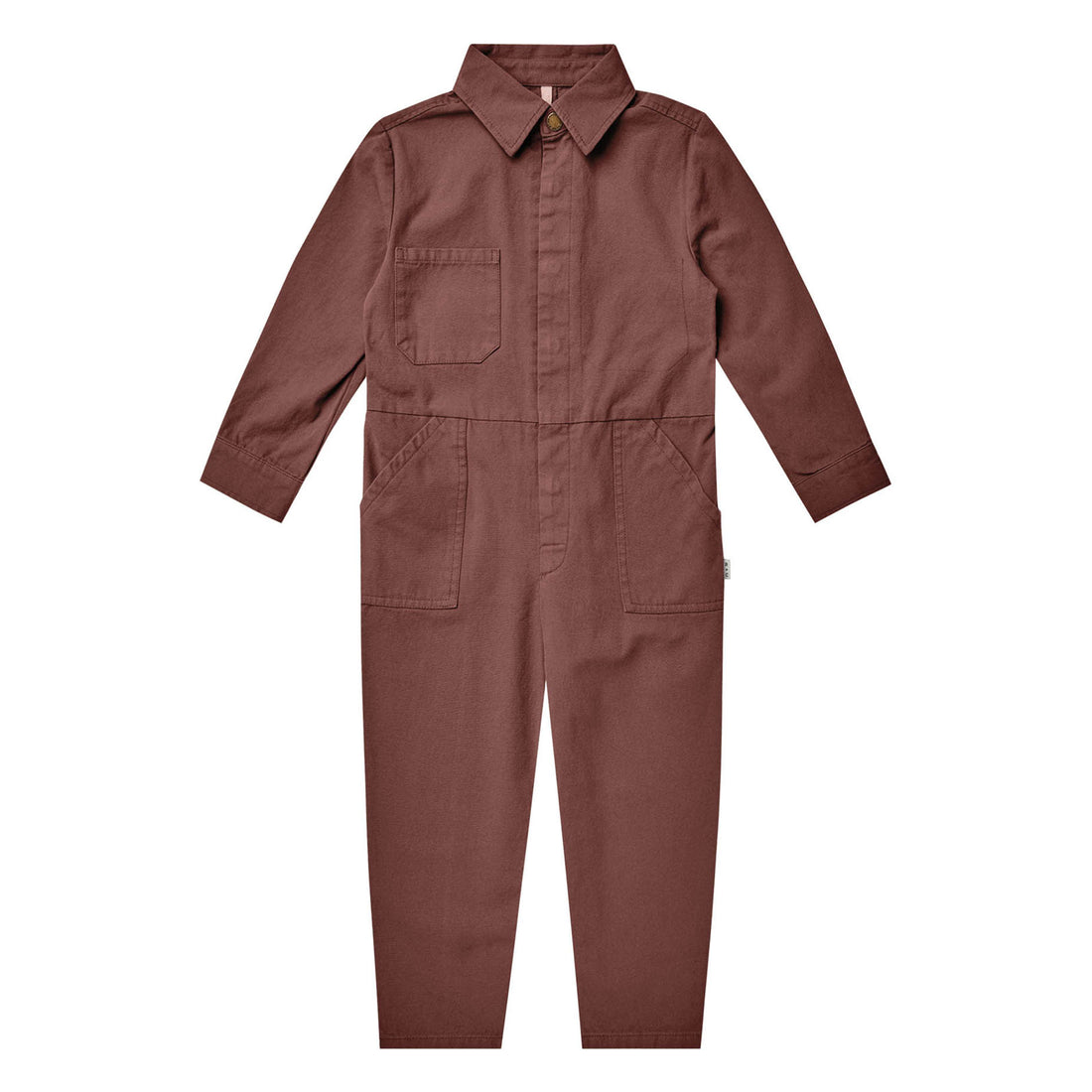 Rylee and Cru  Coverall Jumpsuit|Mahogany