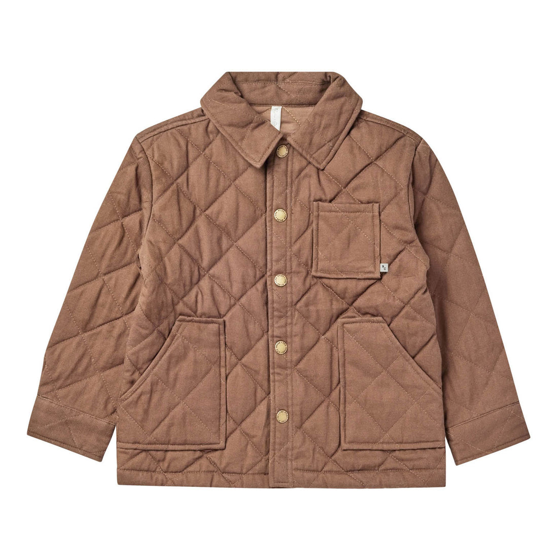 Rylee and Cru Quilted Chore Jacket || Mocha