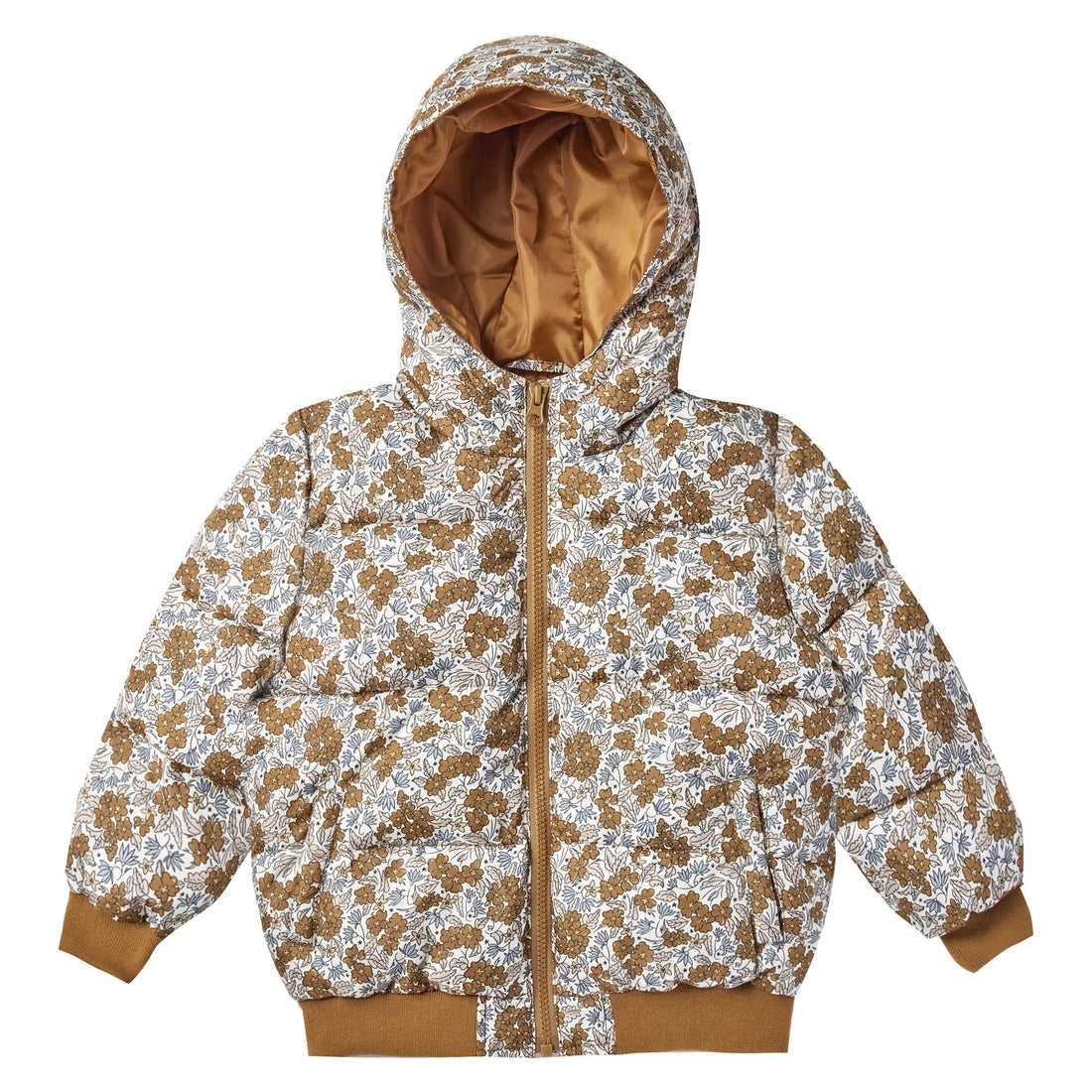 Rylee and Cru Puffer Jacket || Gardenia