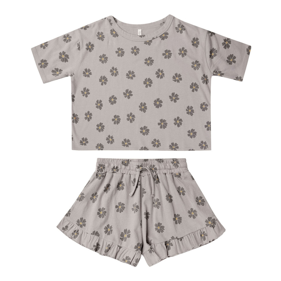 Rylee and Cru Cloud Daisies Mosie Set