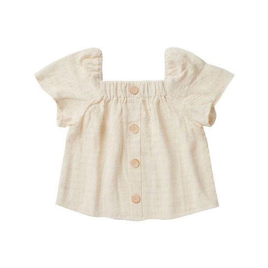 Rylee and Cru Leah Top | Ivory