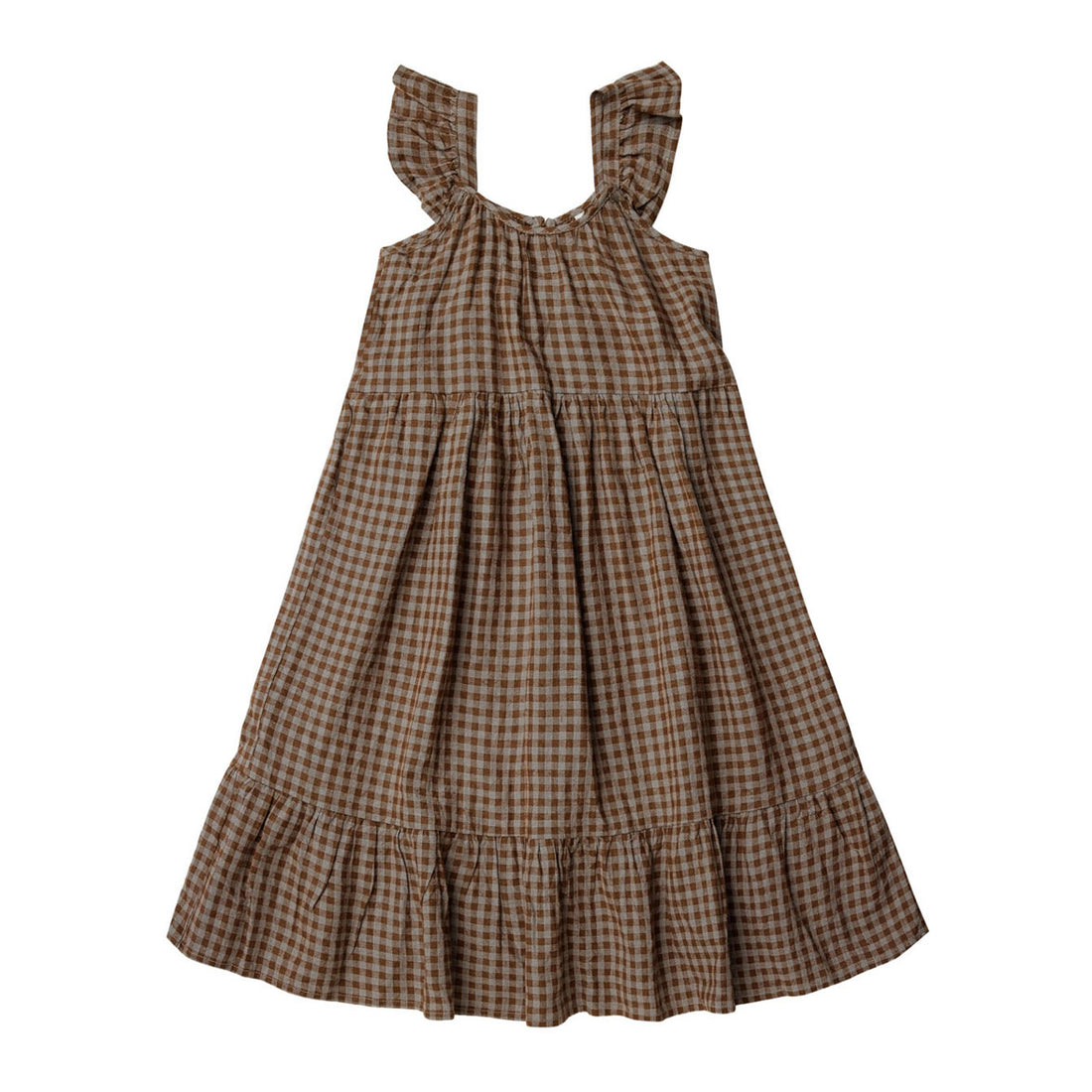 Rylee and Cru Gingham Abbie Tiered Maxi Dress Ladida Rylee and Cru Gingham Abbie Tiered Maxi Dress Ladida