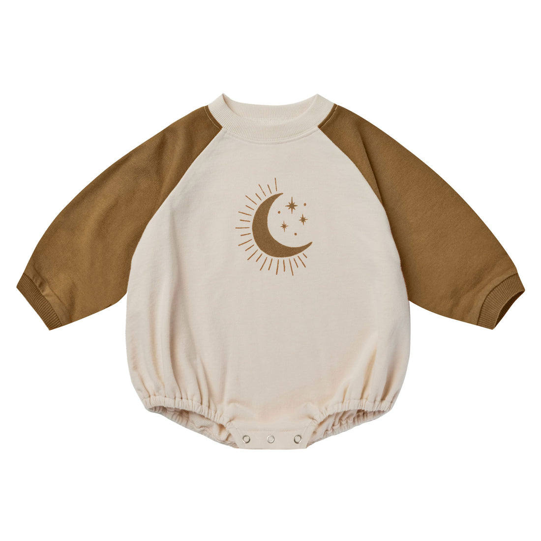 Rylee and Cru Crew Neck Romper || Moonlight
