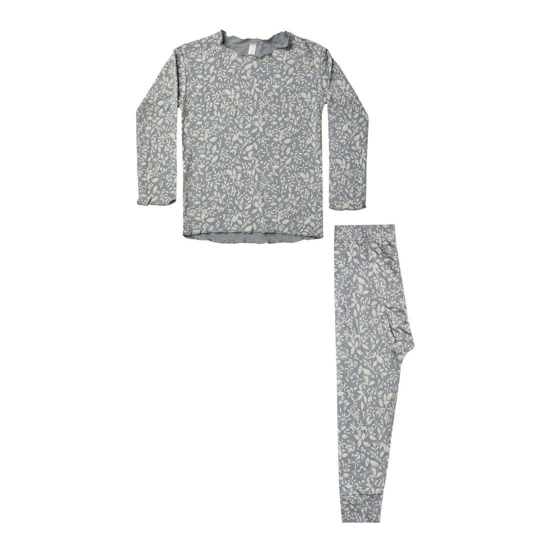 Rylee and Cru Indigo Floral Modal Pajama Set