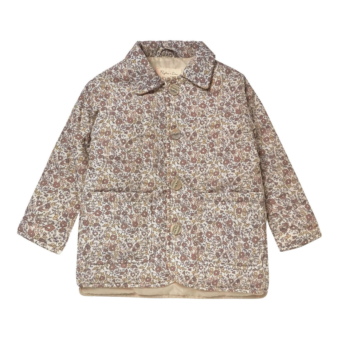 Rylee and Cru Noelle Coat || Autumn Floral
