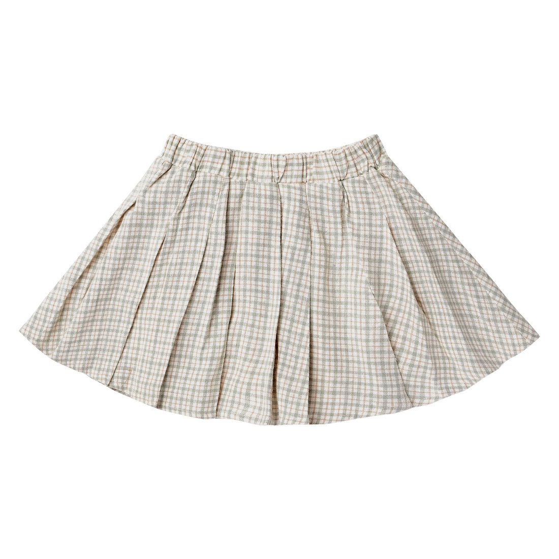 Rylee and Cru Pleated Skirt || Laurel Plaid