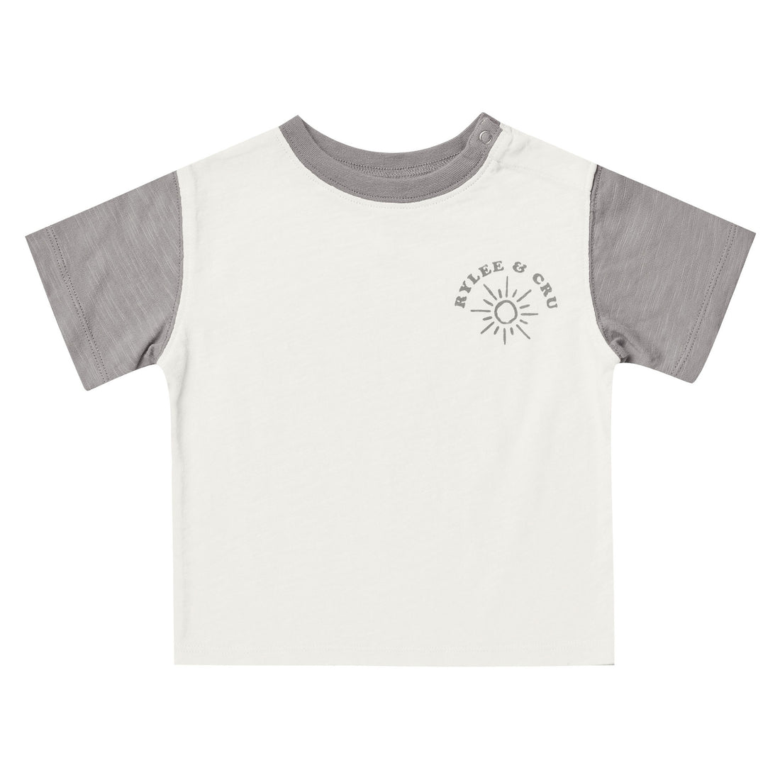 Rylee and Cru Contrast Short Sleeve Tee || Sun