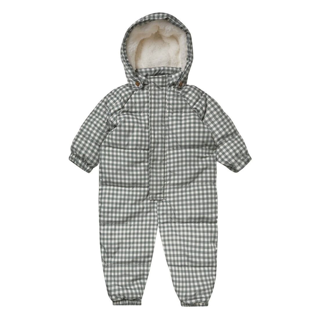 Rylee and Cru Puffer Onepiece || Marine Gingham