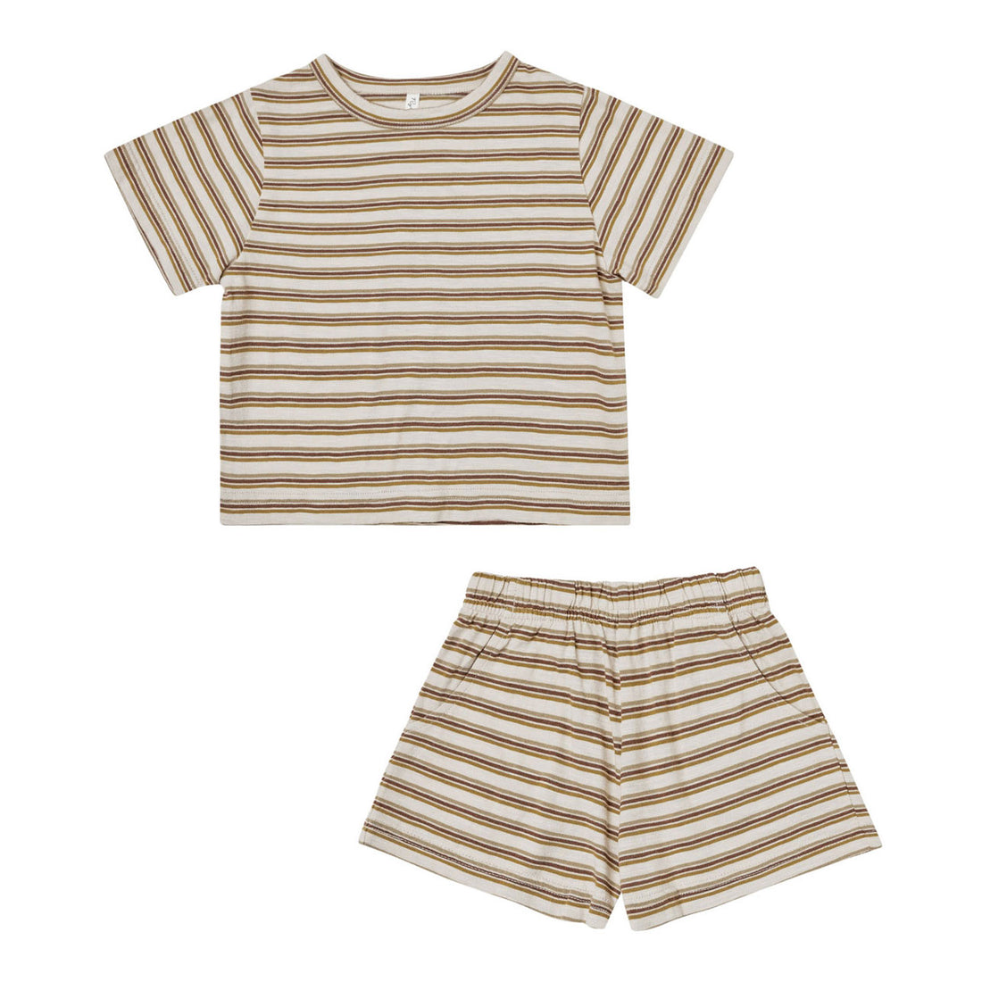 Rylee and Cru  Multi-Stripe Jersey Set