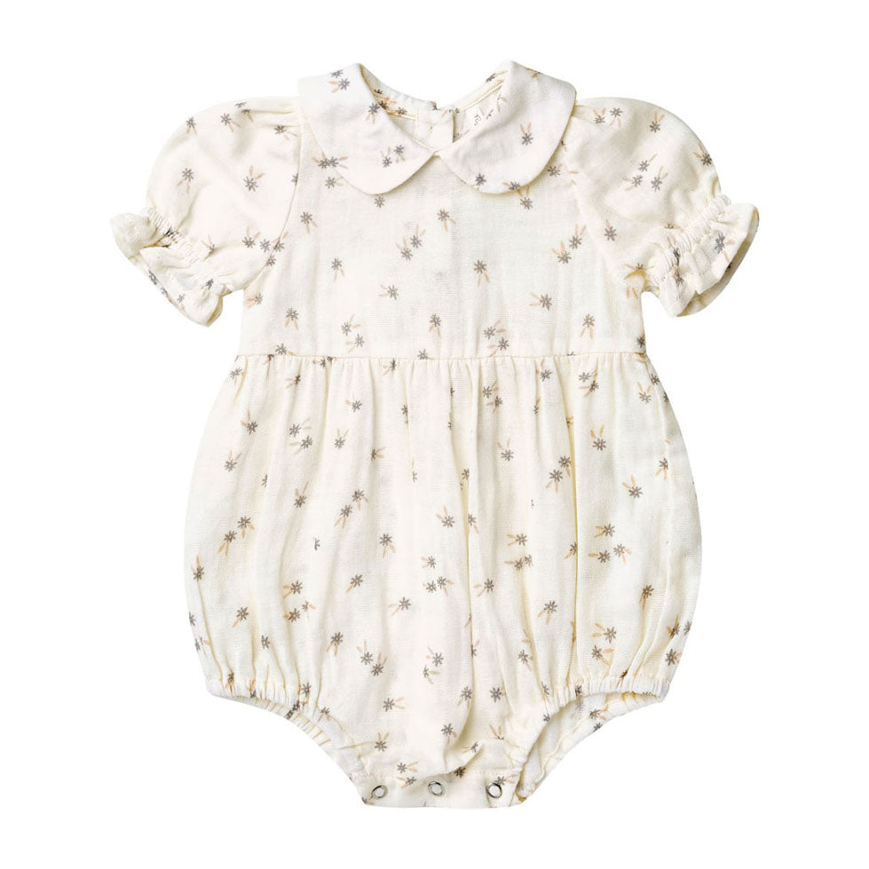 Rylee and Cru  Blue Daisy Gracie Romper
