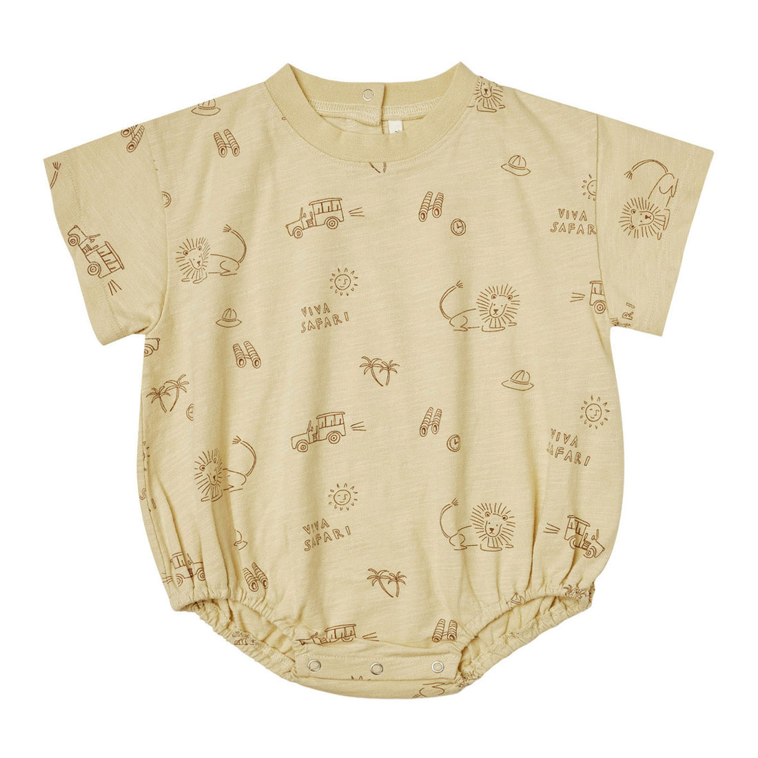 Rylee and Cru Viva Safari Relaxed Bubble Romper