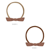 Rylee and Cru Little Knot Headband || Mocha