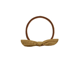 Rylee and Cru  Ochre Little Knot Headband
