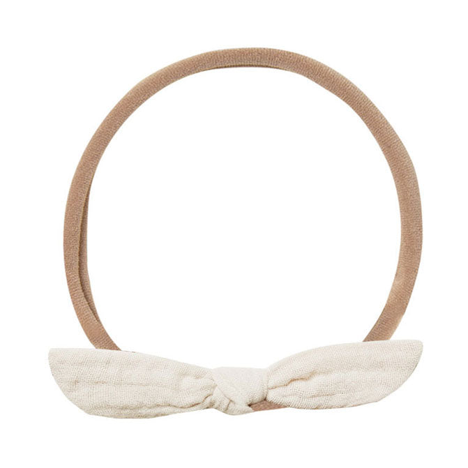 Rylee and Cru  Ivory Little Knot Headband