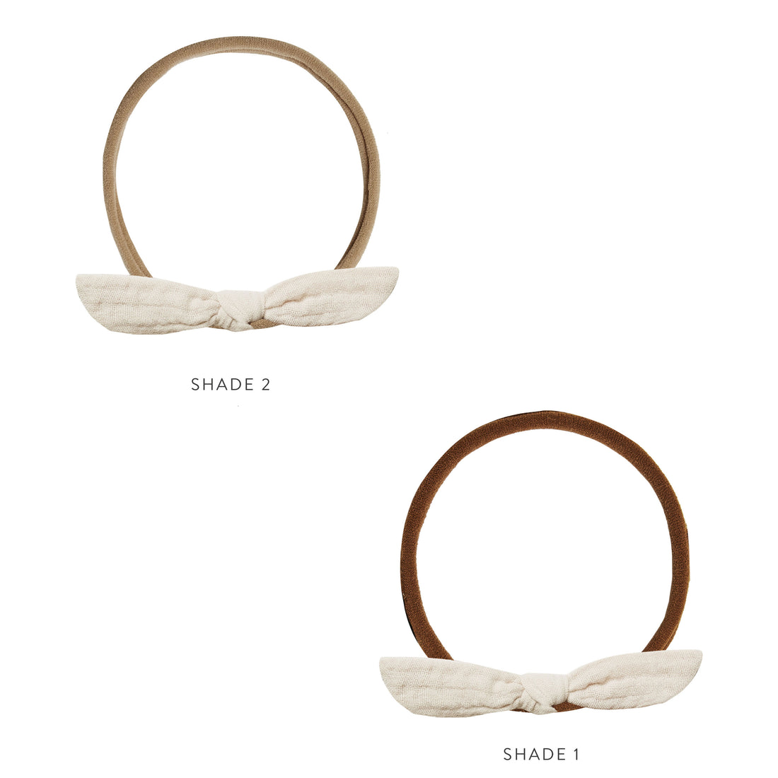 Rylee and Cru Little Knot Headband || Ivory