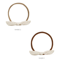 Rylee and Cru Little Knot Headband || Ivory