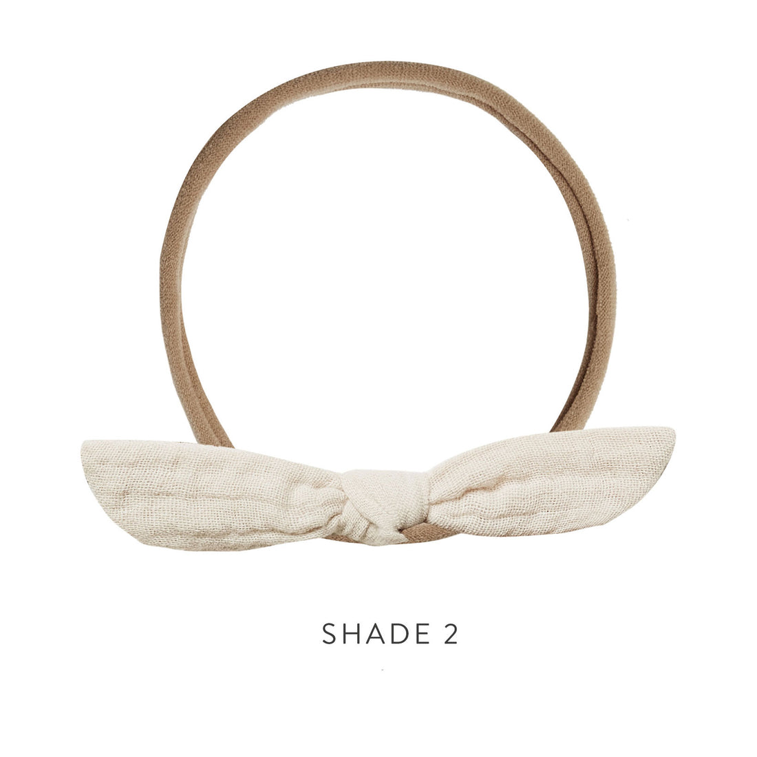 Rylee and Cru Little Knot Headband || Ivory