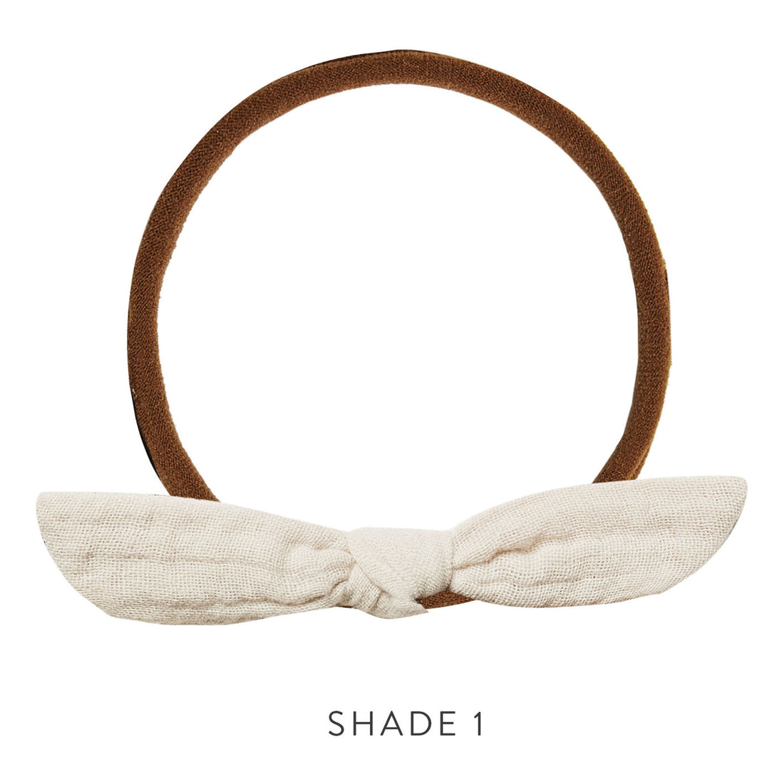 Rylee and Cru Little Knot Headband || Ivory