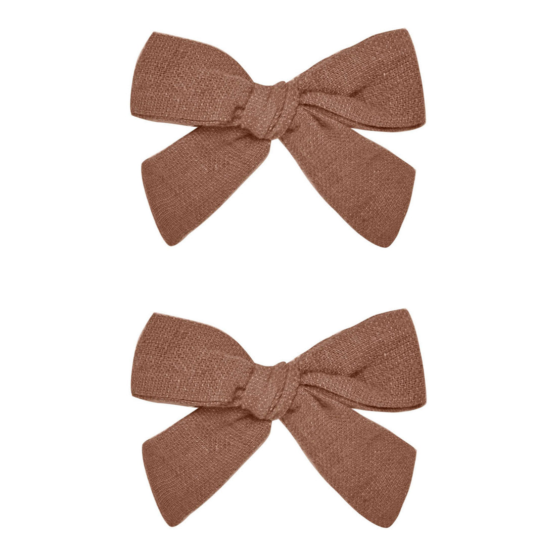 Rylee and Cru Bow W. Clip || Mocha