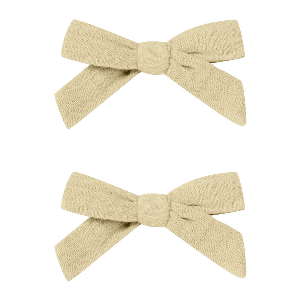 Rylee and Cru Lemon Bow W. Clip Set