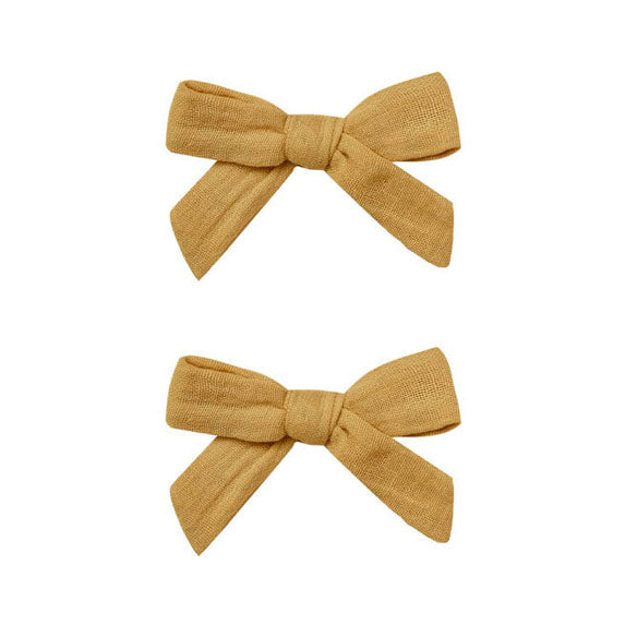 Rylee and Cru Bow W. Clip Set | Gold