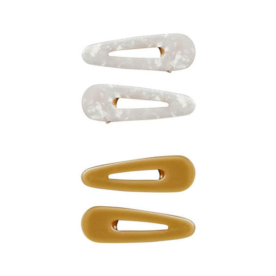 Rylee and Cru Slider Clip | Pearl, Gold