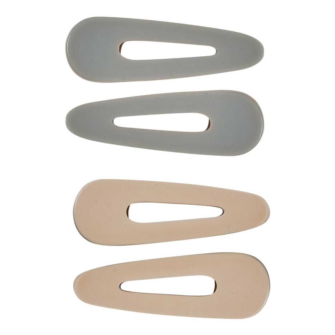 Rylee and Cru Slider Clip, Pack Of 4 || Dusty Blue, Rose