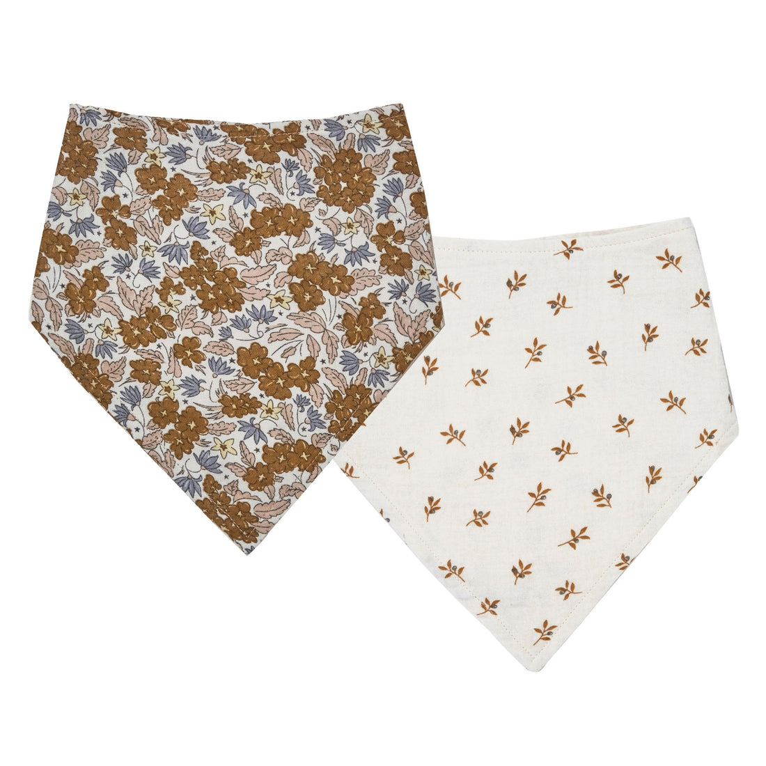 Rylee and Cru Scarf Bib Set || Gardenia, Olive Branch