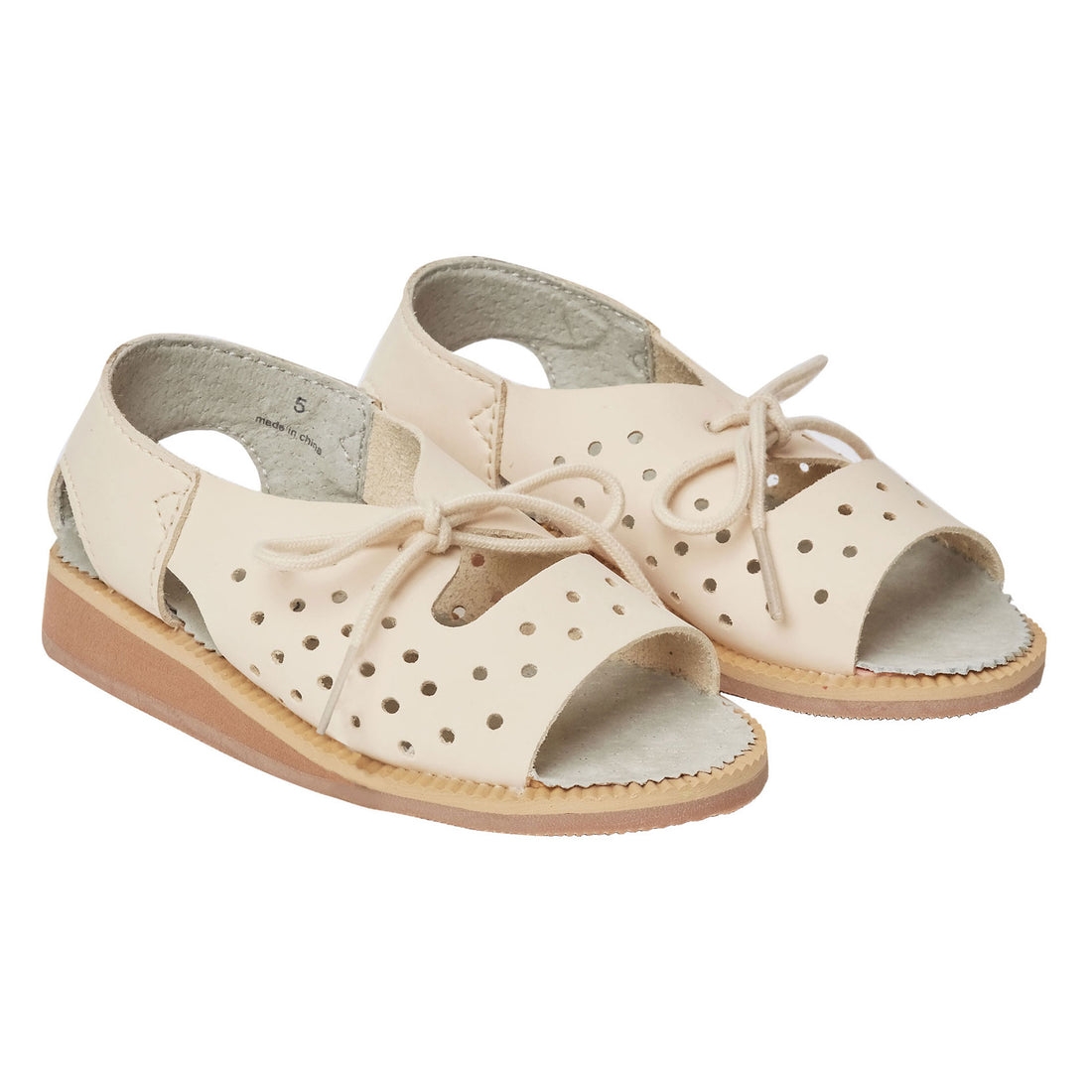 Rylee and Cru Natural Juliet Tie Sandals