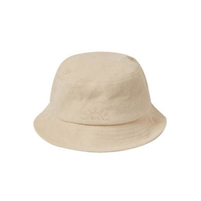 Rylee and Cru Terry Bucket Hat | Natural
