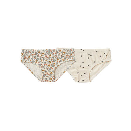 Rylee and Cru Girls Underwear Set | Summer Bloom, Dots