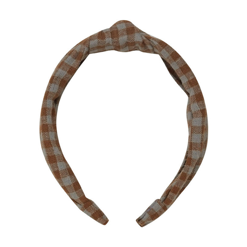 Rylee and Cru  Gingham Knotted Headband