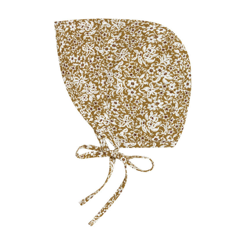 Rylee and Cru  Golden Ditsy Brimmed Bonnet