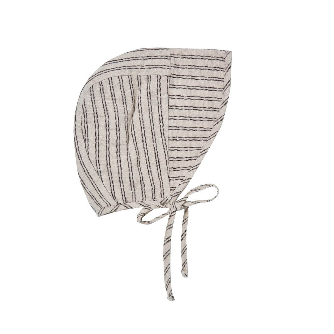 Rylee and Cru Brimmed Bonnet || Black Pinstripe