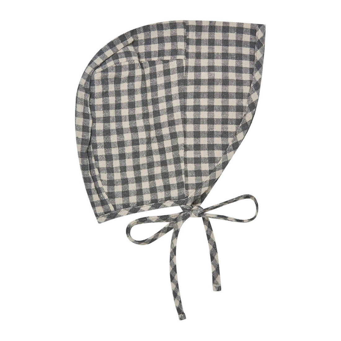 Rylee and Cru Brimmed Bonnet || Marine Gingham