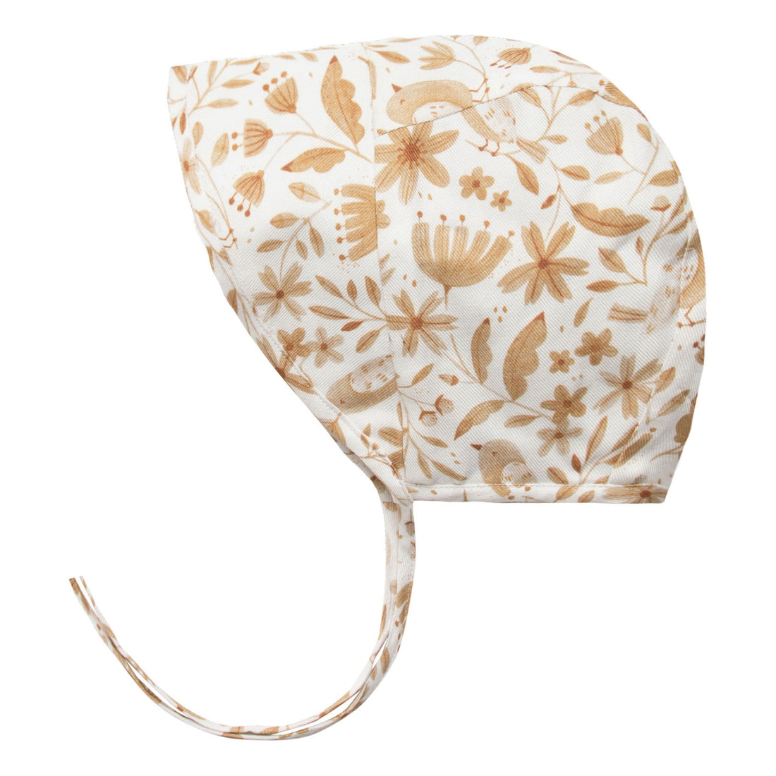 Rylee and Cru Ivory Garden Birds Brimmed Bonnet