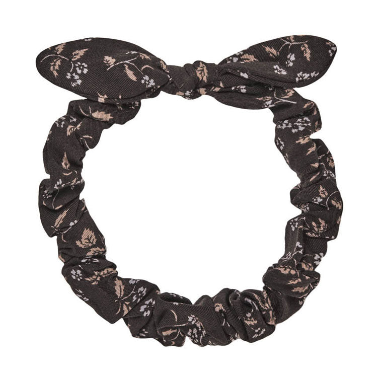 Rylee and Cru Baby Bow Headband || Dark Floral