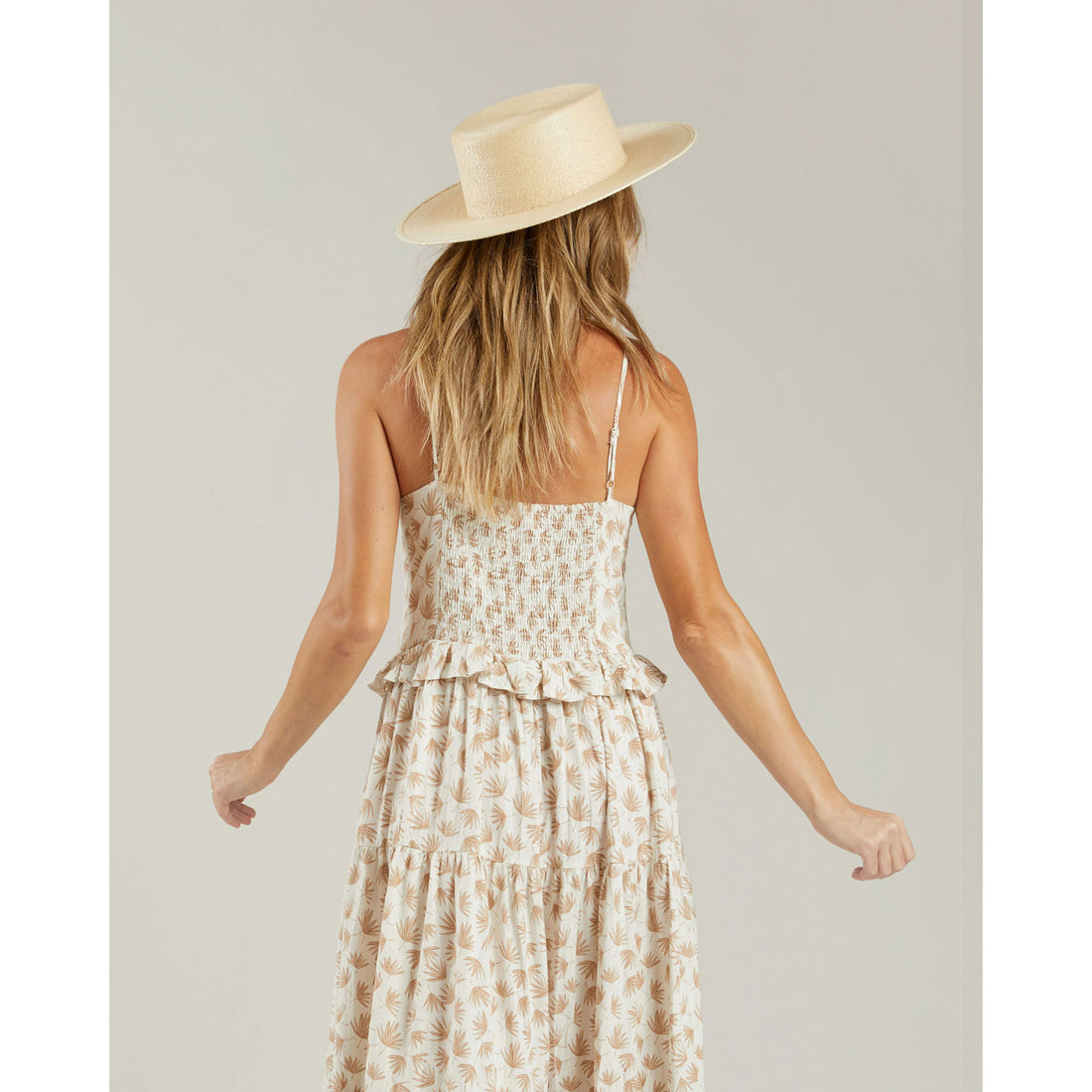 Rylee and Cru Womens Aubrey Dress || Palm
