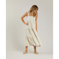 Rylee and Cru Womens Harbor Dress || Blue Ditsy