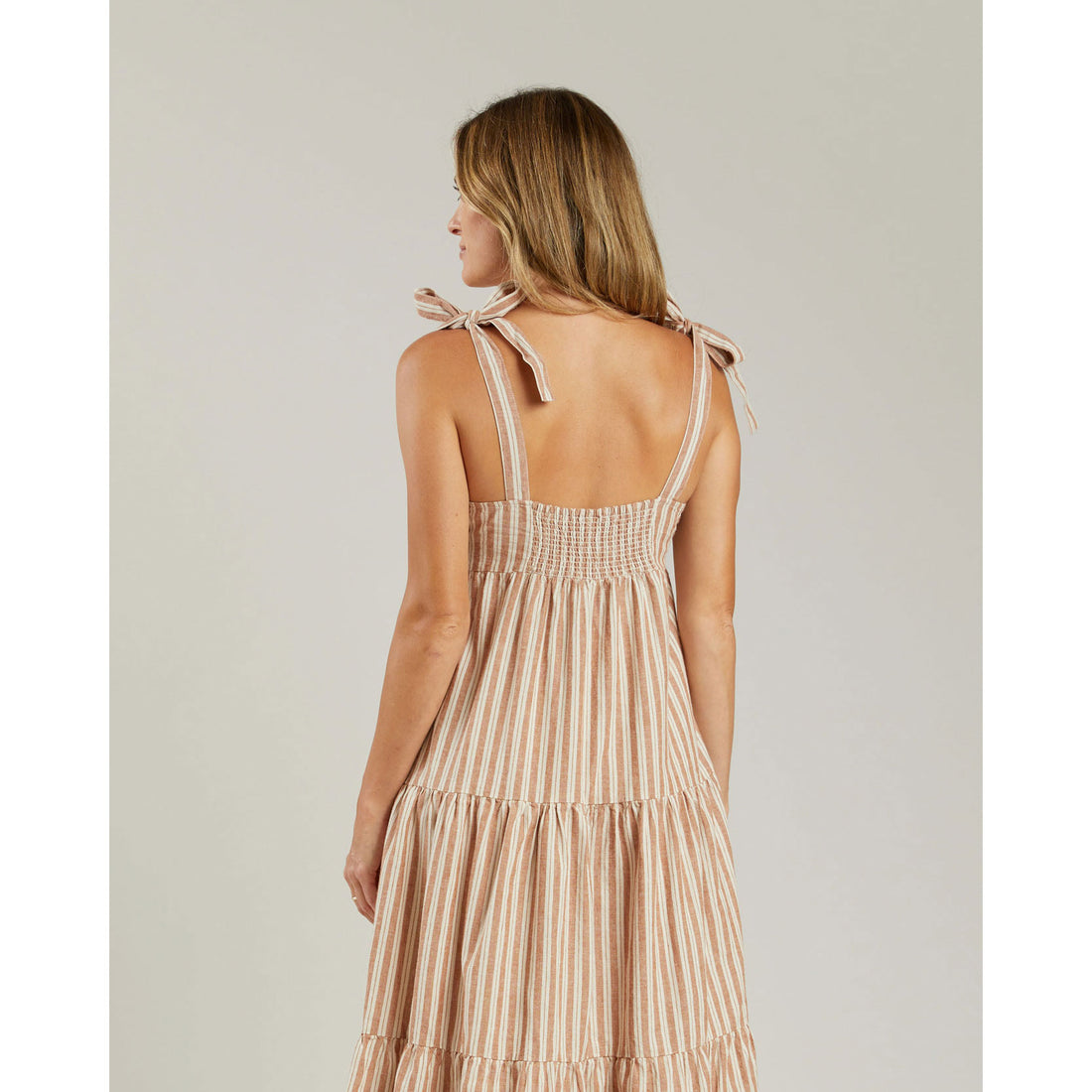 Rylee and Cru Womens Harbor Dress || Stone Stripe
