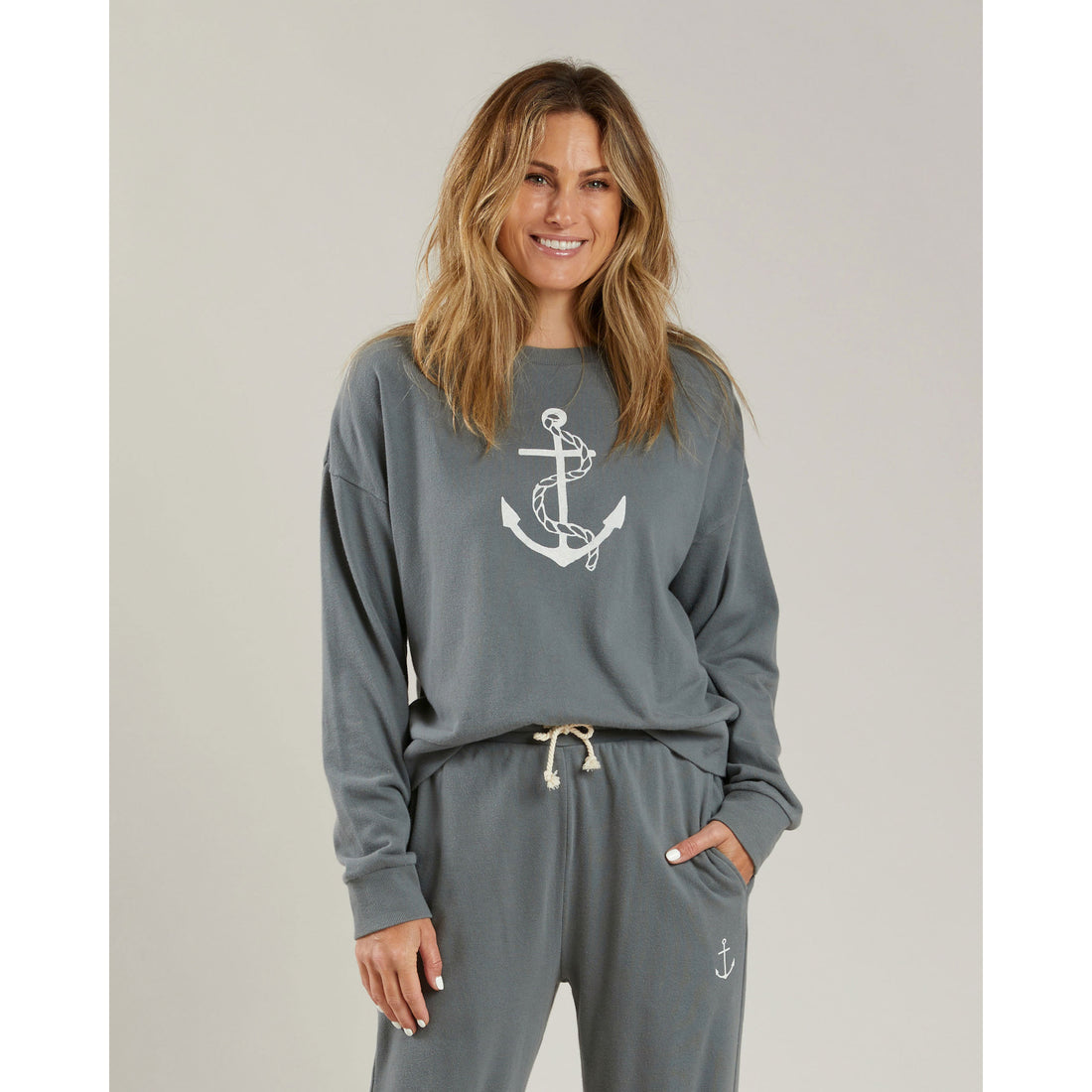 Rylee and Cru Womens Sweatshirt || Anchor