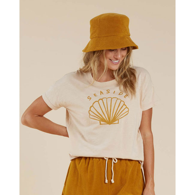 Rylee and Cru Womens Boxy Tee | Seaside
